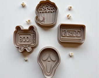 Horror Movie Cookie Cutter Set: Spooky Halloween Baking Tools