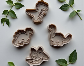 DInosaur Cookie Cutter Set - 3D Printed Baking tools for kids & adults