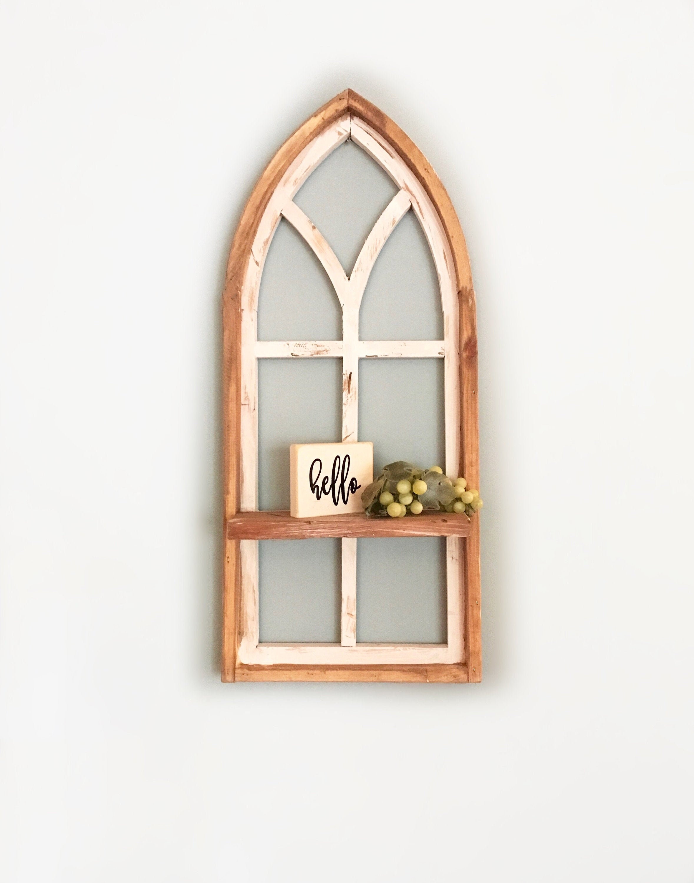 Window Frame Wall Decor Farmhouse Wood Wall Window Farmhouse