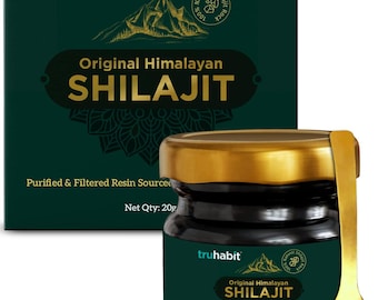 ORGANISK Himalayansk Shilajit, ekologisk extremt KRAFTIG portion - 20 g