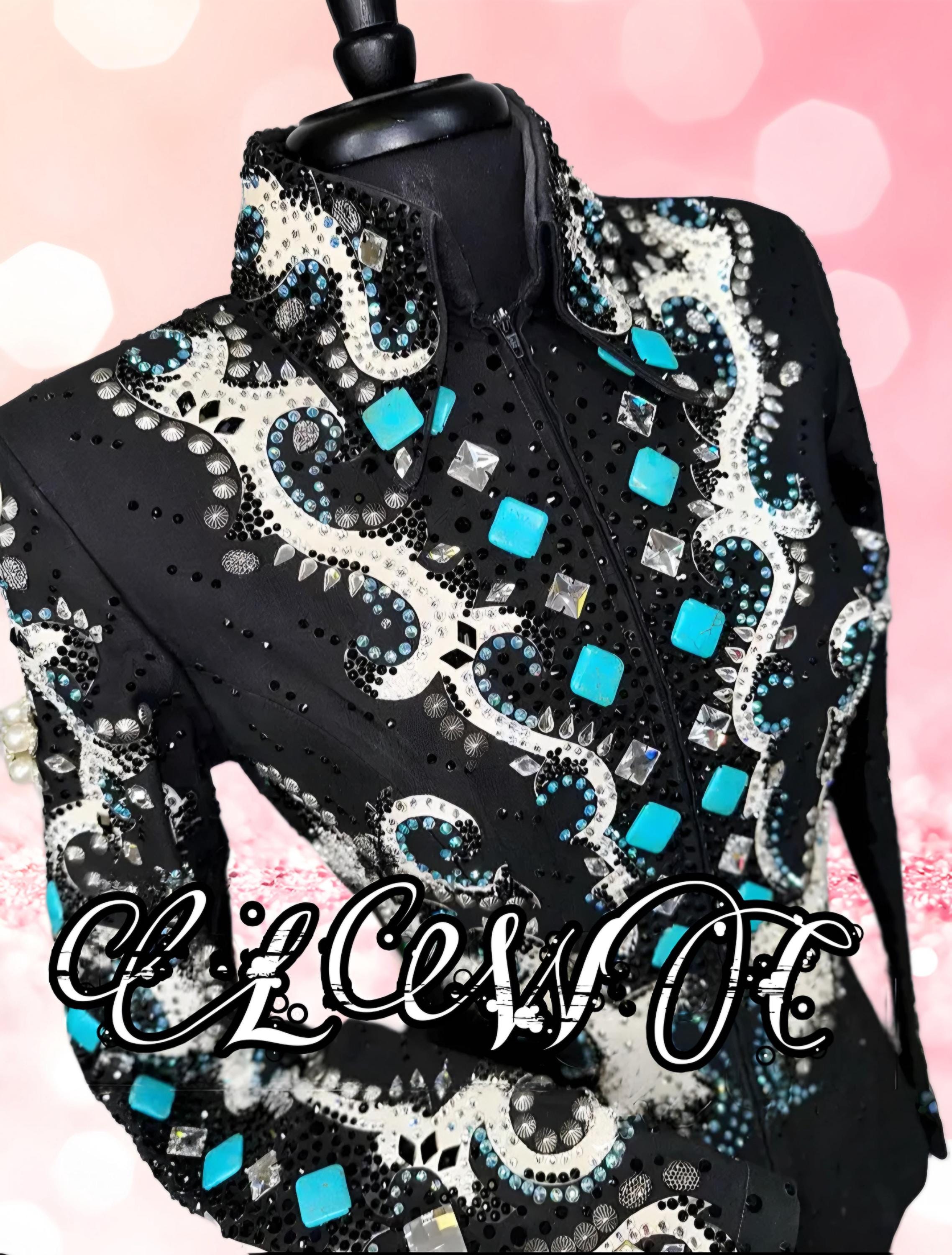 ロデオクイーンショージャケット：伸縮性のある乗馬用アパレル - Etsy 日本