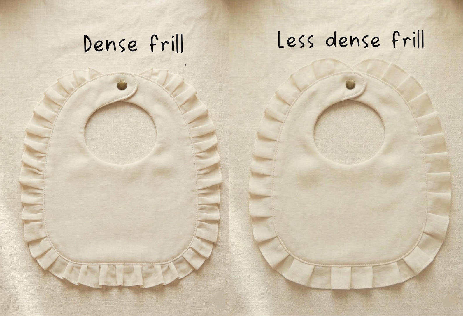 Ruffle Bib Sewing Pattern Beginner-friendly PDF A4 - Etsy