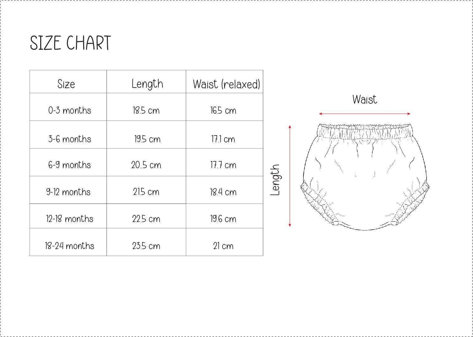 Baby Bloomers Sewing Pattern PDF, Infant Diaper Cover Pattern, Beginner ...
