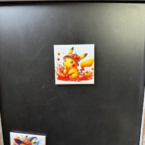 Pikachu Fall with pumpkins design - Fun gifts for him, kids & collectors