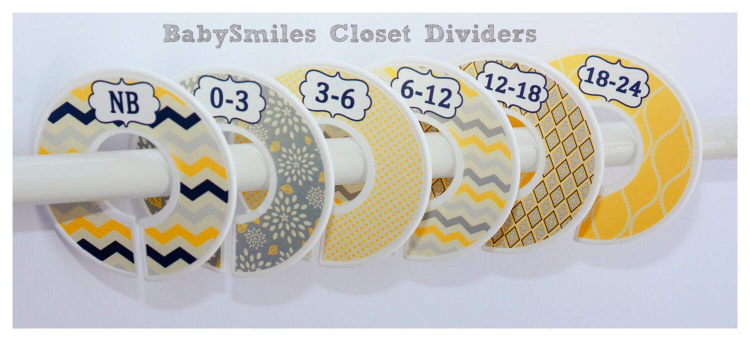 Custom Closet Dividers Baby Closet Dividers Nursery Dividers Etsy