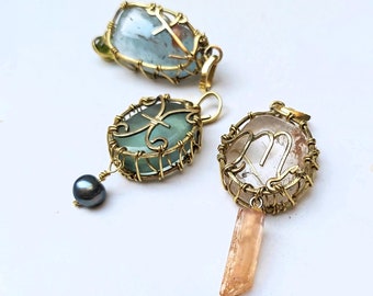 Zodiac Birthstone Pendant, Pisces, Aries, Scorpio, Sagittarius lucky gems, free astrology reading