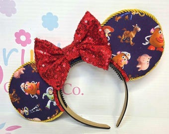 Mrs. Potato Head Mouse Ears: Toy Story Pixar Inspired Headband