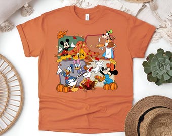 Mickey and Friends Fall Shirt: Comfort Colors or Gildan