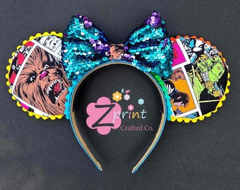 Handmade Star Wars Mouse Ears: Cosplay Headband