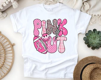 Pink Ribbon Breast Cancer Awareness Shirt: Distressed Look Support Tee