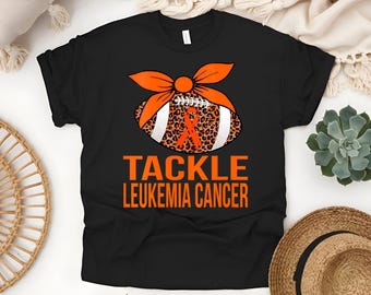 Leukemia Awareness Shirt: Orange Ribbon Support Tee