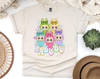 Labubu Inspired Cotton Shirt: Custom Birthday Tee