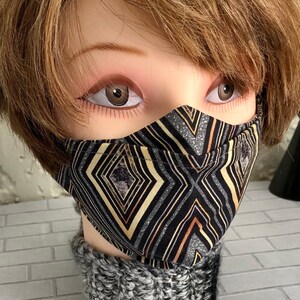 Handmade Fitted 3D cotton face covering