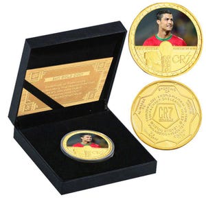 Rolando 2004-2024 Euro Gedenkmünze / Challenge Münze / Fußball Glücksgeschenk / personalisiertes Geschenk / Geschenk für Paare / Geschenk für Ihn