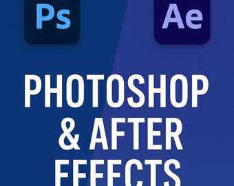 Photoshop & After Effects Keyboard Shortcut Guide Digital Download