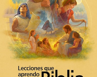 Spanische Kinderbibel-Malbuch-Lektionen und Aktivitäten (PDF)