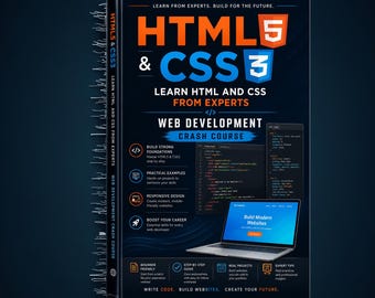 Crashkurs für Crash-Webseiten für Ihre Website Programmieranleitung für Anfänger (Digitaler PDF-Download)