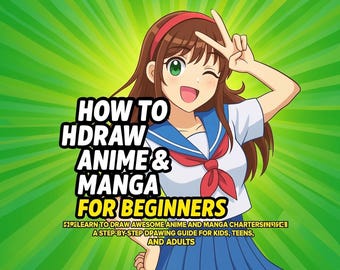 Anime Manga Zeichnung Anleitung Buch (PDF-Muster)