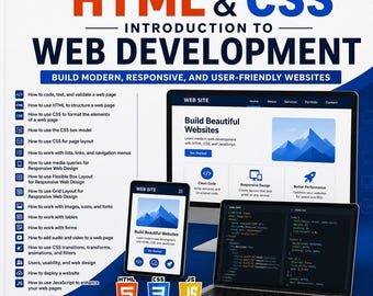 HTML & CSS Introduction to Web Development 5th Edition PDF JavaScrip Responsive Web Design eBook