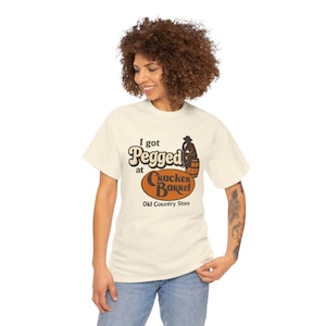 Cracker Barrel meme shirt, Got Pegged at Cracker Barrel Old Country Store Comfort Colors T-Shirt, Vintage Cracker Barrel Tee, Funny Tee