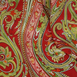 AUTHENTIC  DESIGNER  Pure Silk Crepe Fabric Made in Italy size 130 x 140 sm