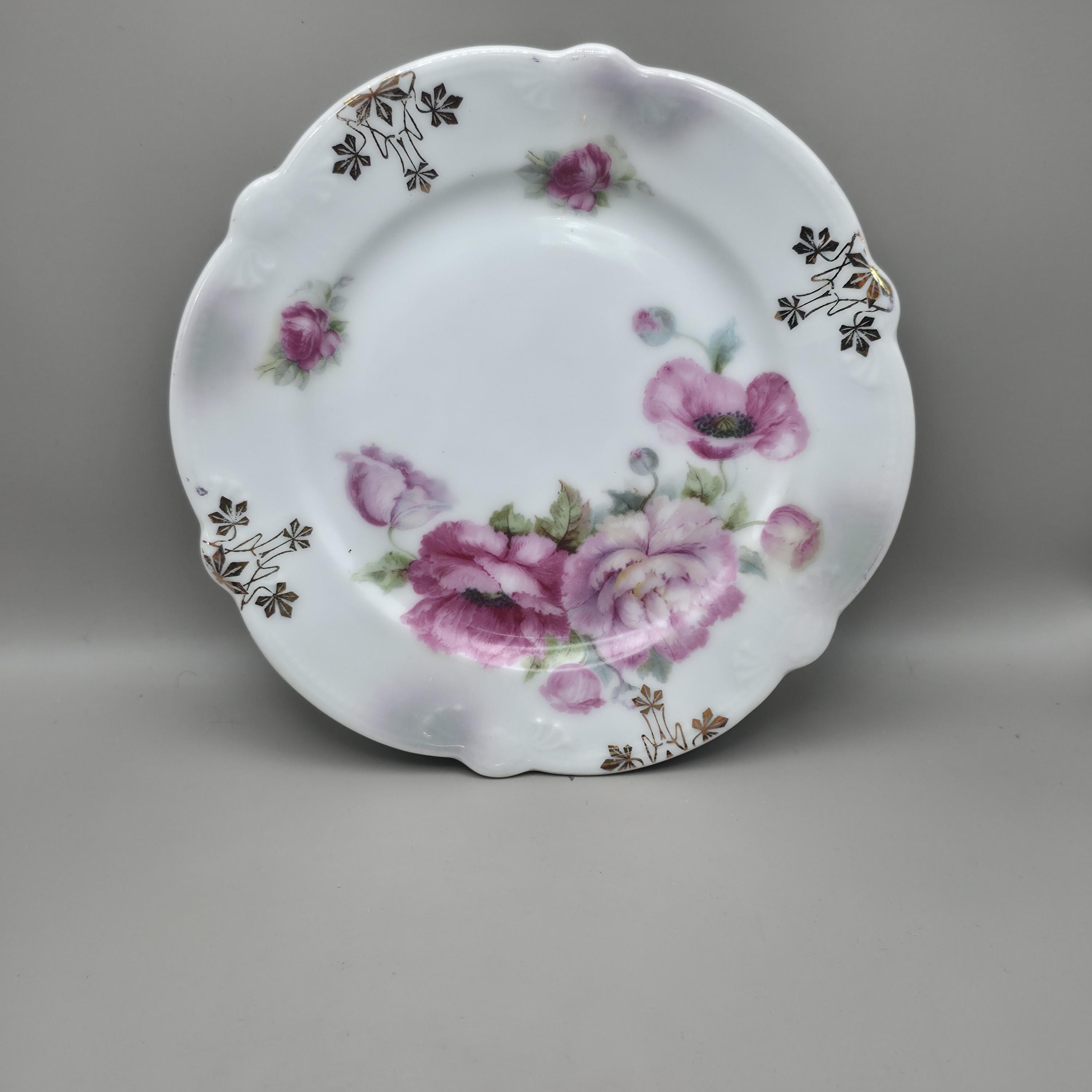 Collection pink vintage plates - Etsy 日本