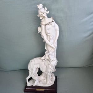 Giuseppe armani figurines lady with dog - Etsy 日本