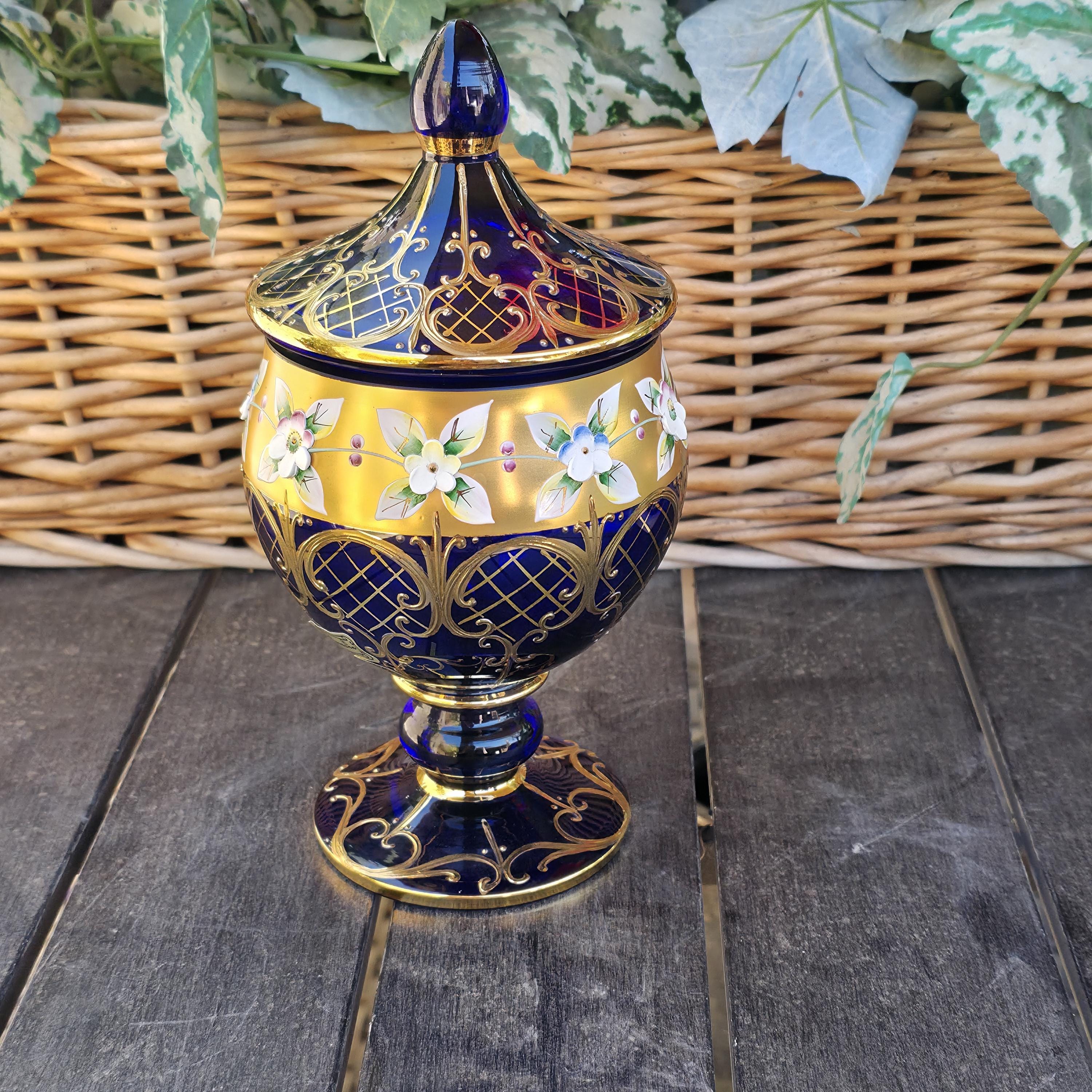 陶器花瓶 金色アクセント 24k gold vase - Etsy 日本