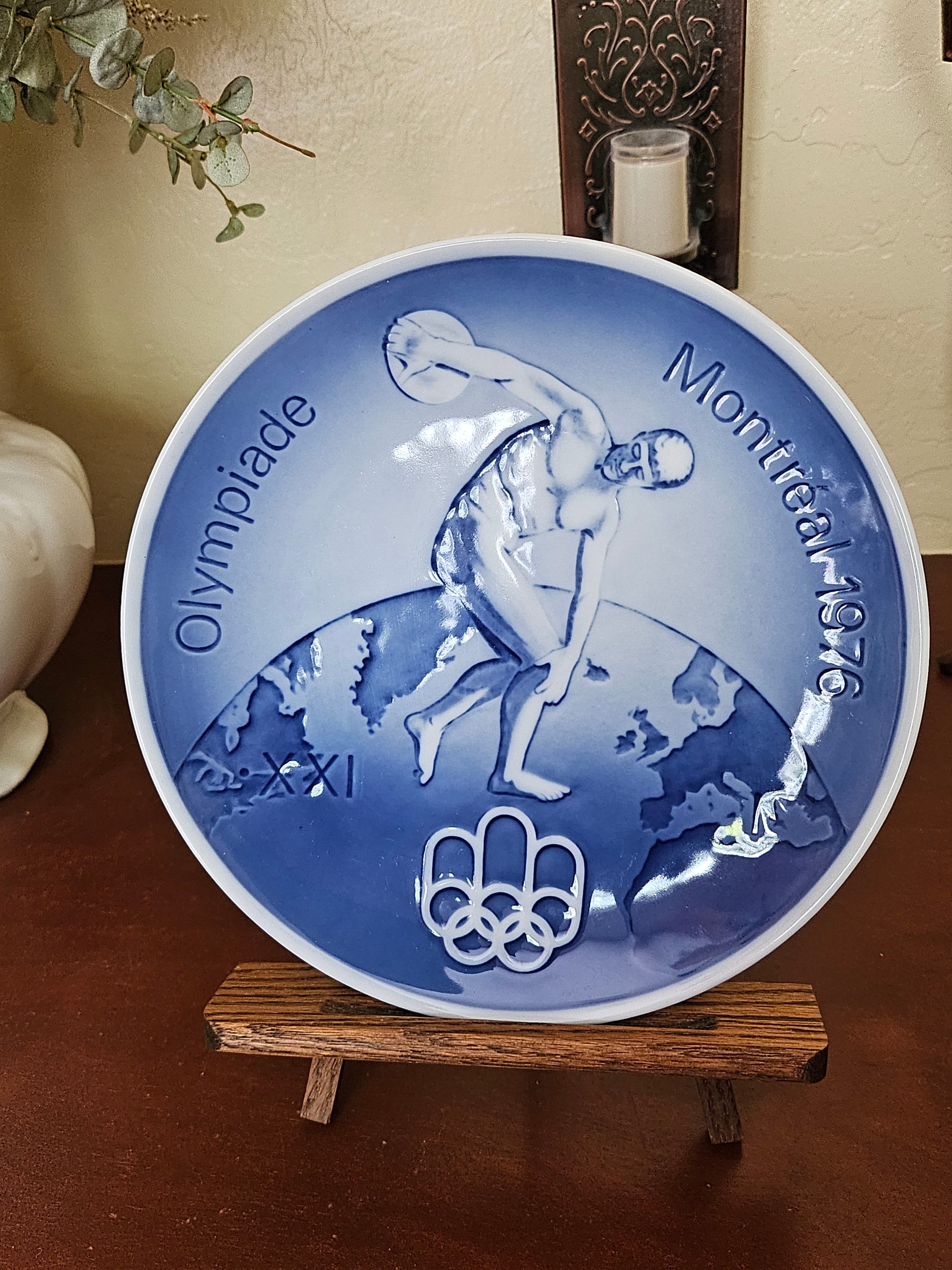 Autocollant Vintage Jeux Olympiques Montréal 1976 – Neuf – Decal 3x3''