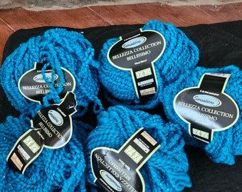 5 nystan Sensations Brand Bellezza Bellissimo Turkos 90% ullblandning