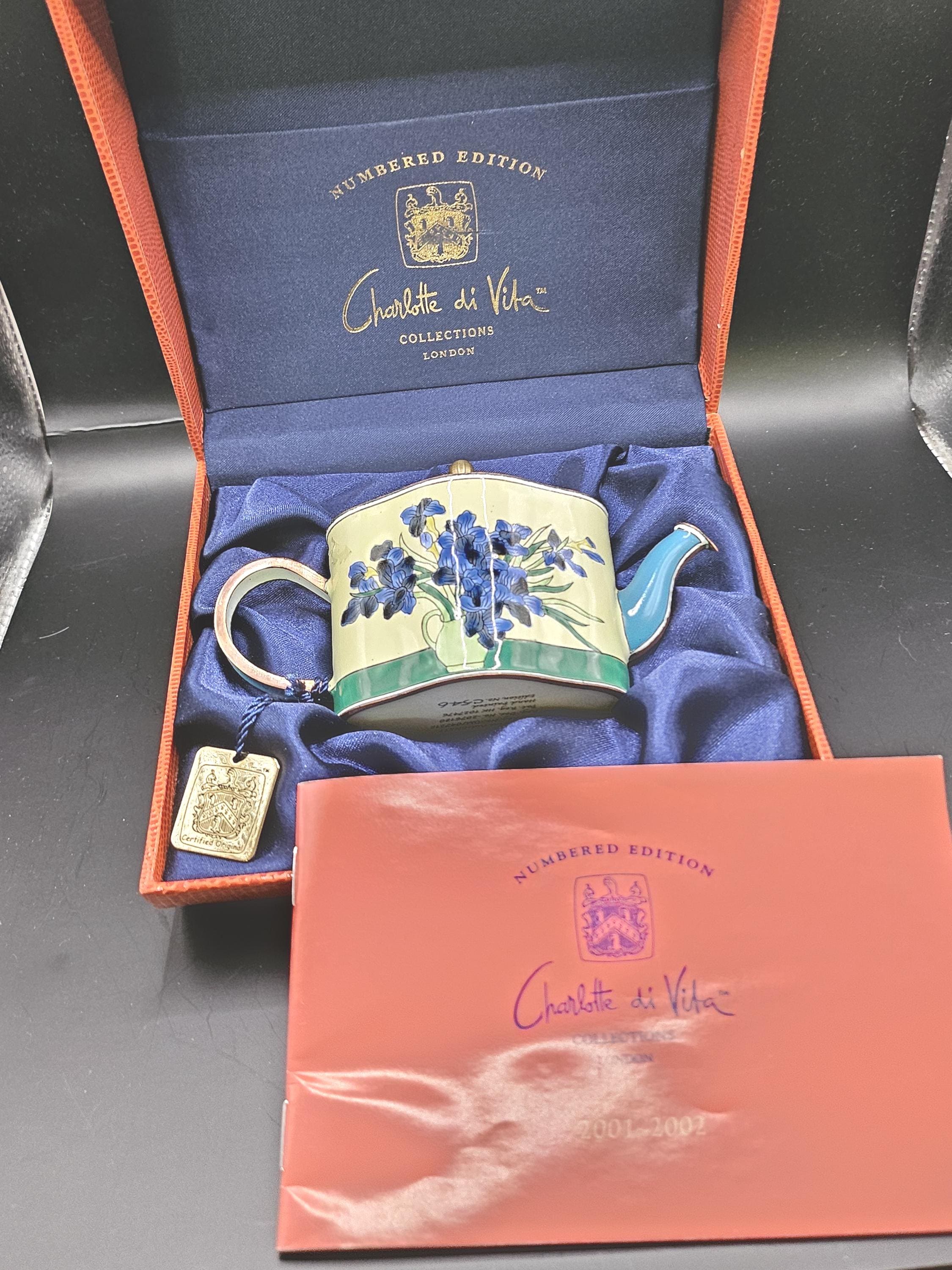 コレクターズ！希少！Charlotte do Vita LONDON Vintage Charlotte Di Vita Collections London Miniature Enamel