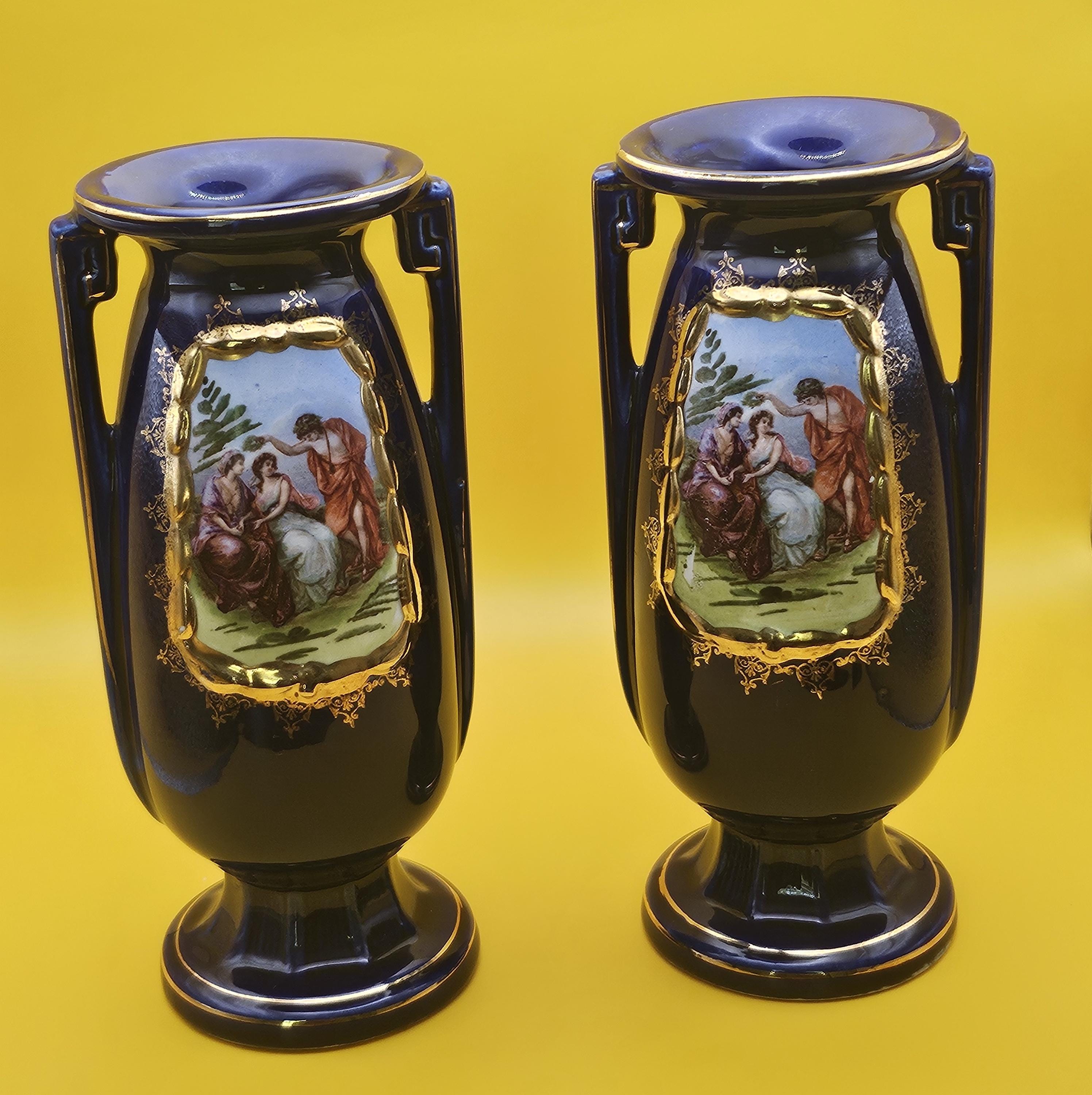【CZECHOSLOVAKALEAD 】花瓶 Czechoslovakia Vase - Etsy
