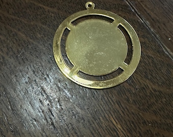 Vintage Pendant Blanks or stampings, Jewelry Supply
