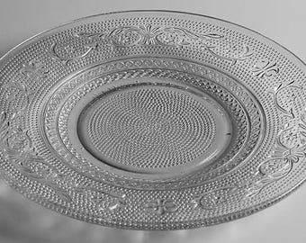 7" Salad Plate Trellis by Crystal Clear Industries  Set of 5
