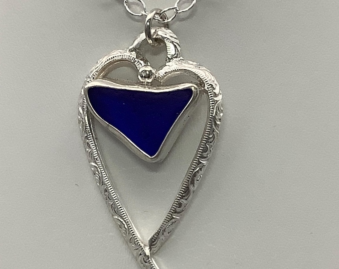 Seaglass Heart Necklace