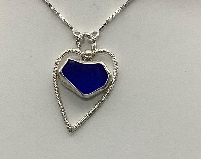 Seaglass Heart Necklace