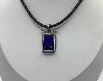 Lapis Sterling Silver Necklace