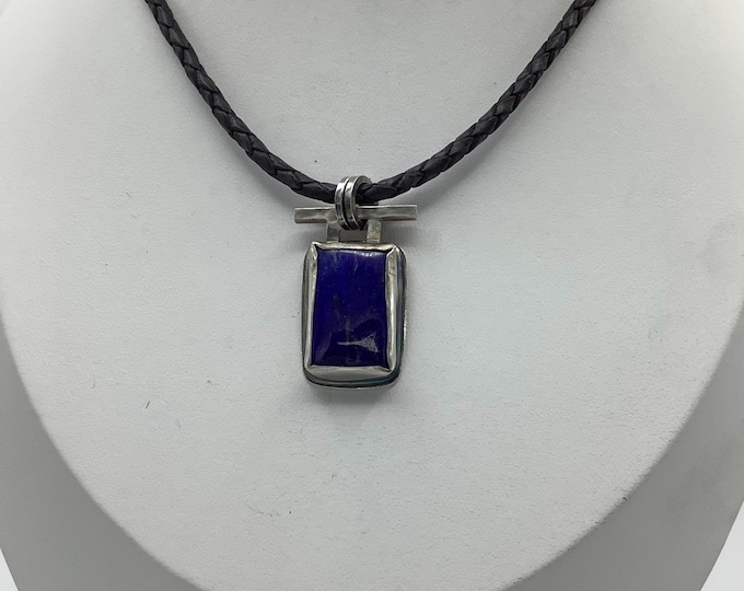 Lapis Sterling Silver Necklace