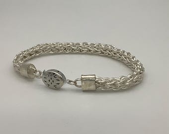 Sterling silver Foxtail Bracelet