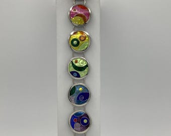 Cloisonné Enamel Bracelet