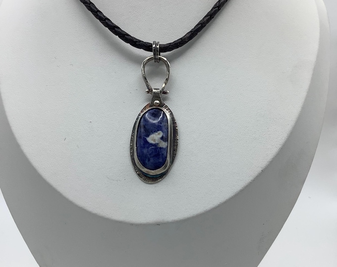 Sodalite Sterling Silver Necklace