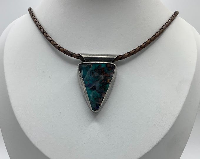 Australian OpalSterling Silver Necklace