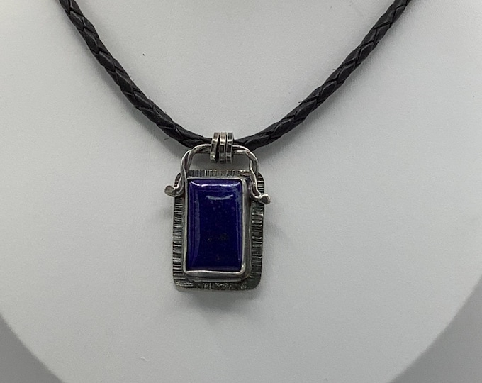 Lapis Sterling Silver Necklace