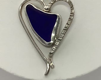 Seaglass Heart Necklace