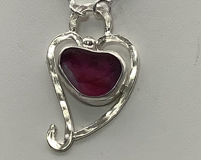 Seaglass Heart Necklace