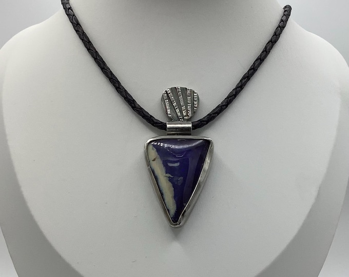 Australian Opal Sterling Silver Necklace
