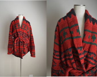 Lauren Indian Blanket Navajo Sweater 