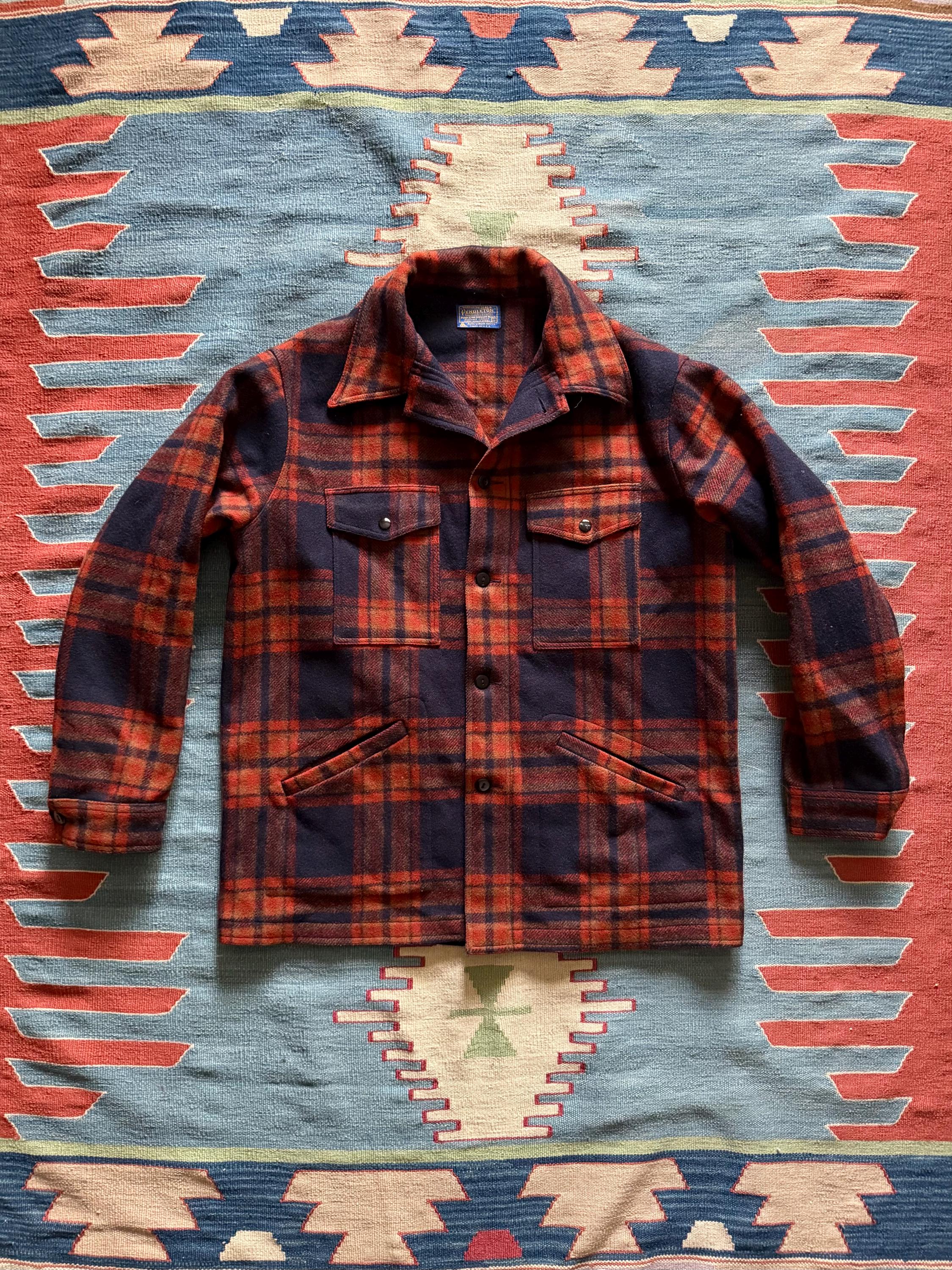 70s Pendleton Coat - Etsy