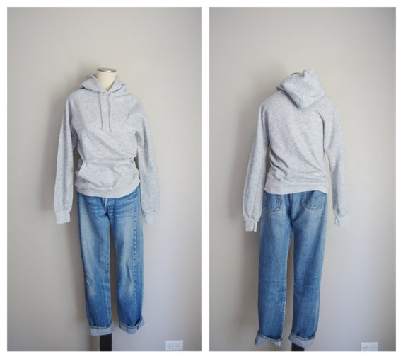 heather gray hoodie - xsmall
