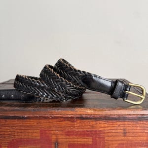 90s Braided Belt - Etsy
